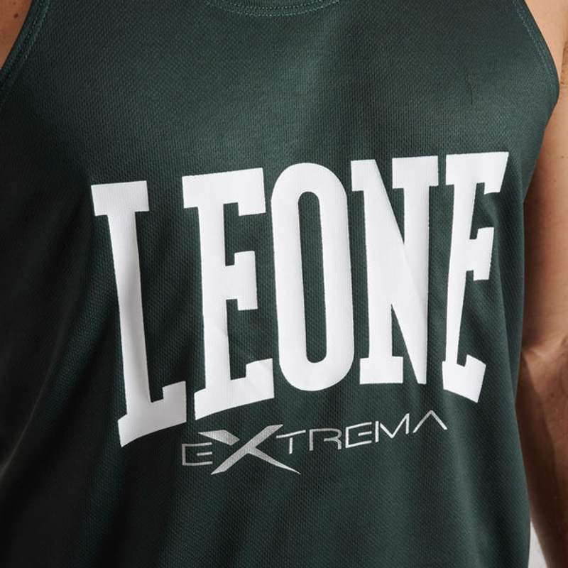 Leone Logo Tank -GREEN